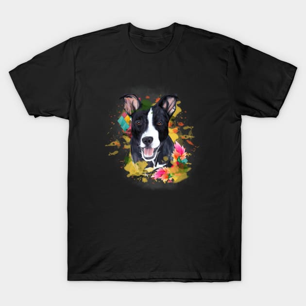 Black pup T-Shirt by Apatche